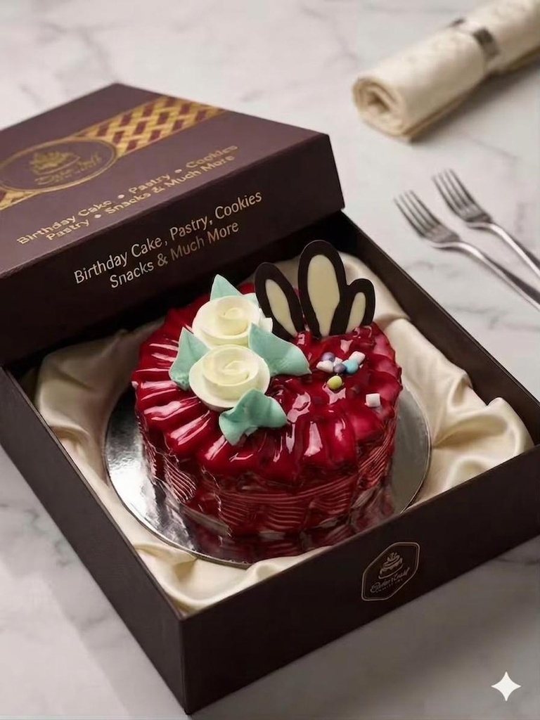 Bumpy degine cake (0.5kg, strawberry)