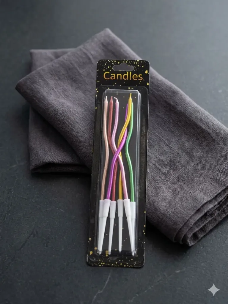 spiral candle