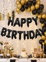 foil HB balloon banner
