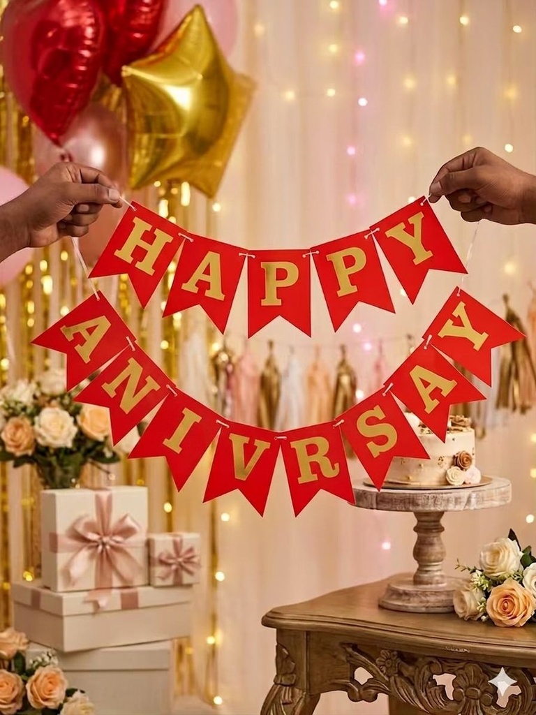 Happy Anniversary banner